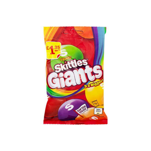 Skittles Fruits Giants 3x Biggers