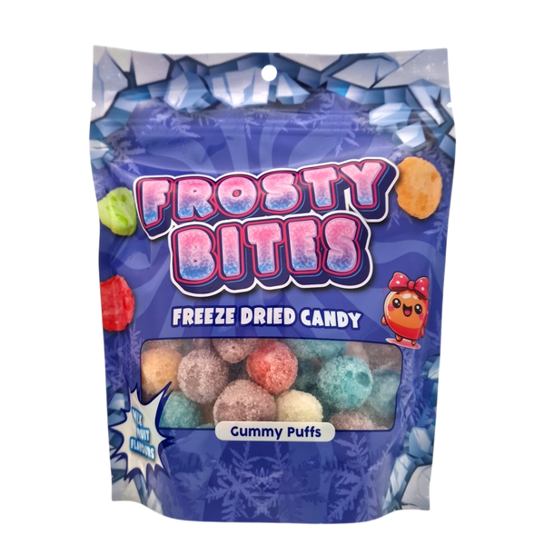 Frosty Bites Freeze Dried Candy Gummy puffs 24x50g - Bonbon lyophilisée