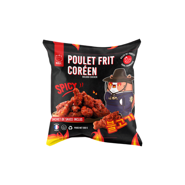 Poulet Frit Coréen sauce Bulgogi BUDJI