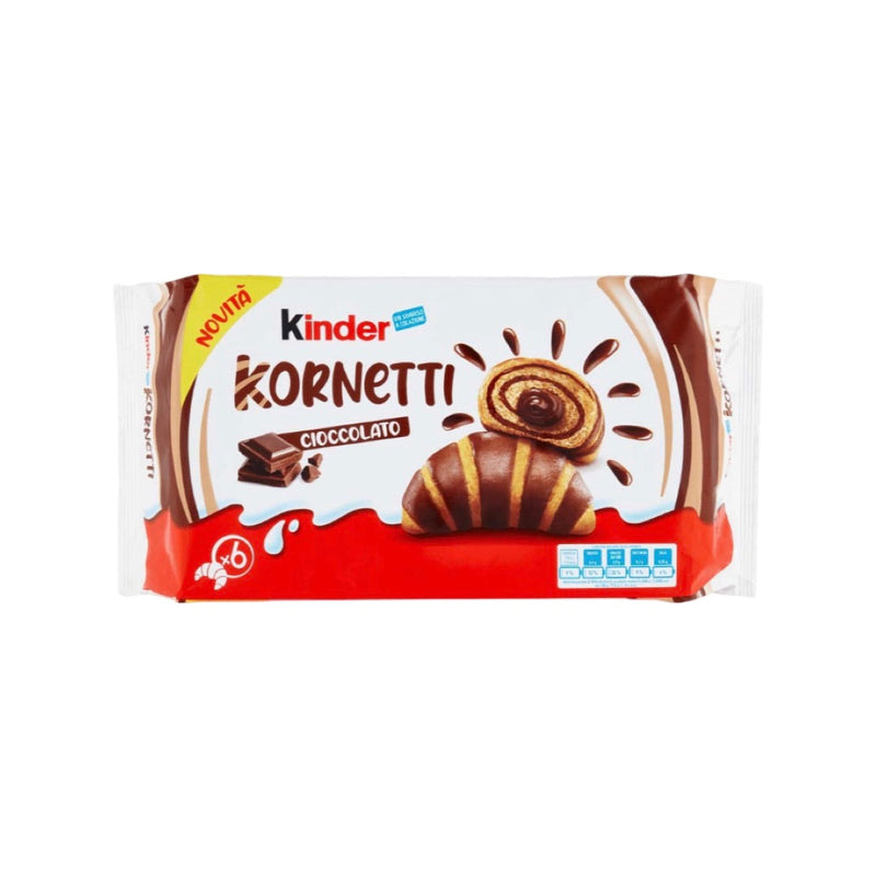 Kinder Kornetti Chocolat 12x252g - Kinder croissant au chocolat