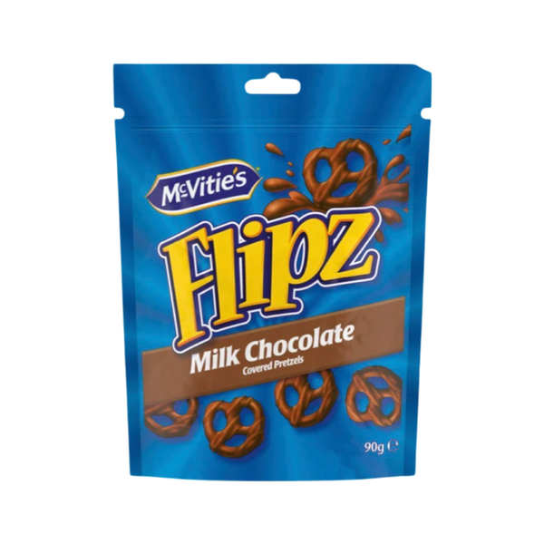Flipz Milk Chocolate 6x90g - Flipz Chocolat au Lait