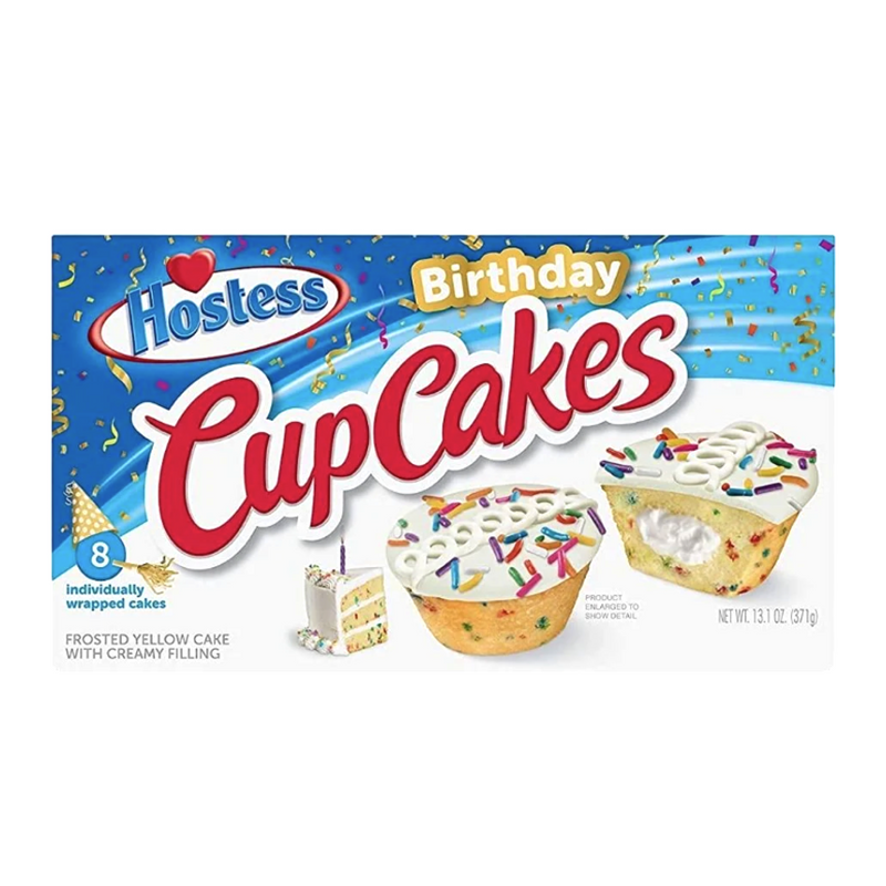 Hostess Birthday CupCakes 6x371g