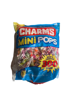 Charms Mini Pops Bag 300 sucettes