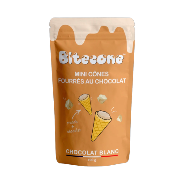 Bitecone Chocolate white 15x100g - Bitecone Chocolat Blanc