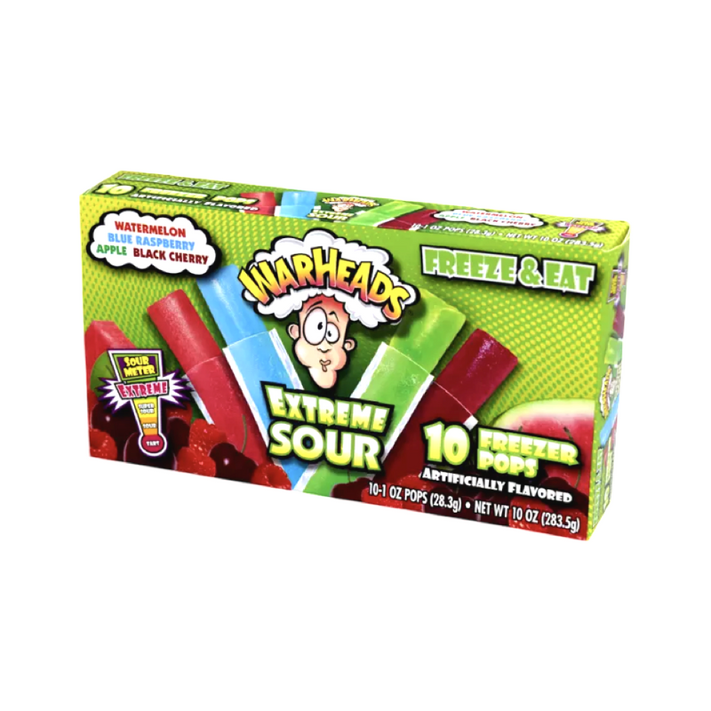 Ice Pops Warhead Extreme Sour 12x284g