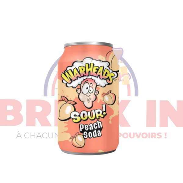 Warheads Sour Peach Soda