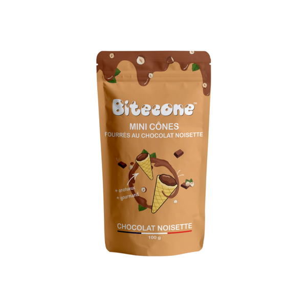 Bitecone Chocolate Hazelnut 15x100g - Bitecone Chocolat Noisette