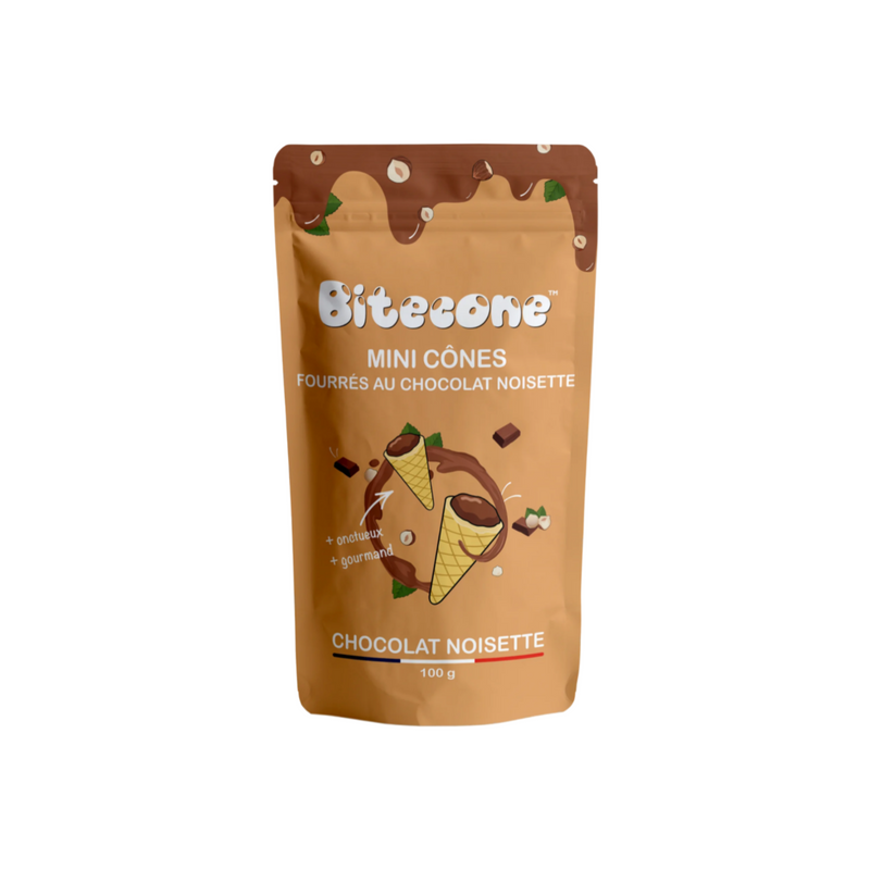 Bitecone Chocolate Hazelnut 15x100g - Bitecone Chocolat Noisette