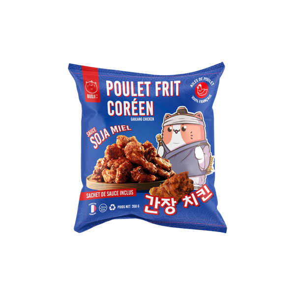 Poulet Frit Coréen Sauce Soja et Miel BUDJI
