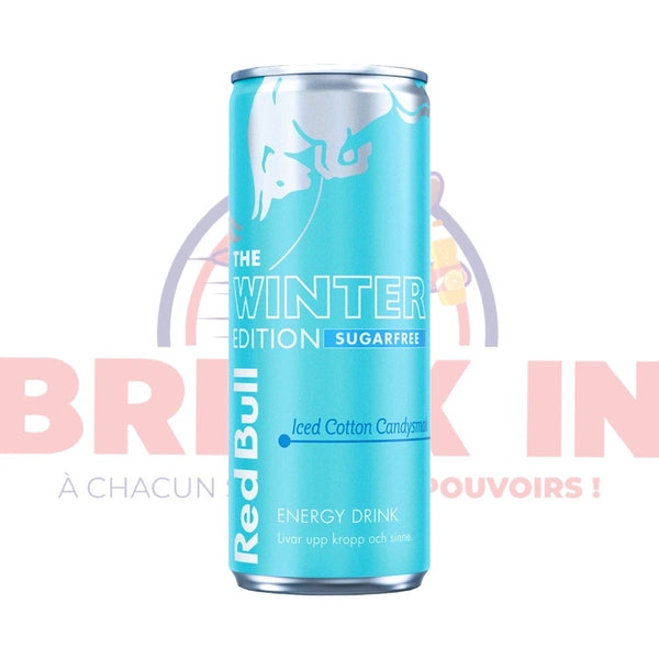 Red Bull Iced Cotton Candy- RedBull Barbe à papa 250ml