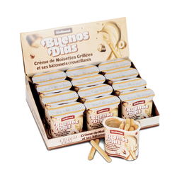 **MASTERCASE** - iConiksweet - Buenos Dias - Crème de noisettes grillés et des bâtonnets croustillants 8x12x55g