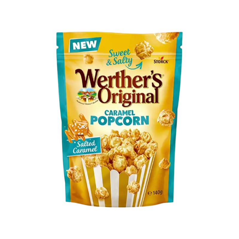 Werther's Original Caramel Pop Corn Salted Caramel 12x140g