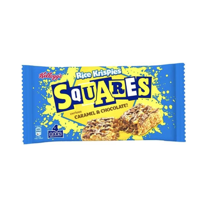 Kellogg’s Rice Krispies Squares Caramel & Chocolate Multipack 11x4x36g