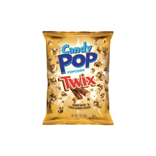 Candy Pop twix mini popcorn 32x28g - Candy Pop Saveur Twix