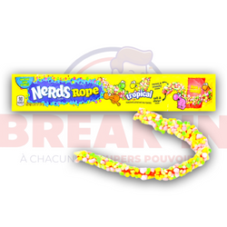 Wonka Nerds Candy Rope Tropical - Nerds au goût de fruit exotique
