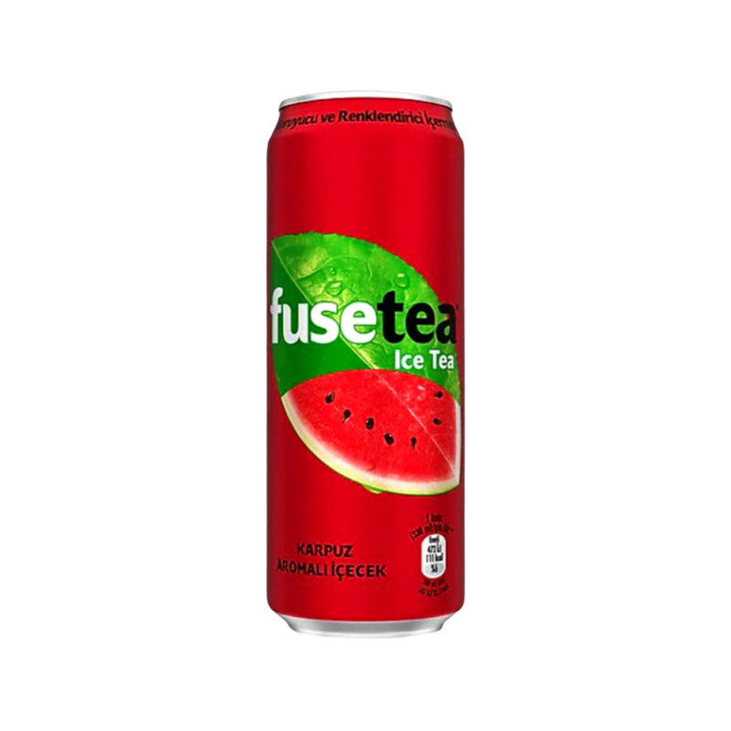 Fuse Tea Watermelon Türkiye 24x330ml - Fusetea Pastèque Turquie