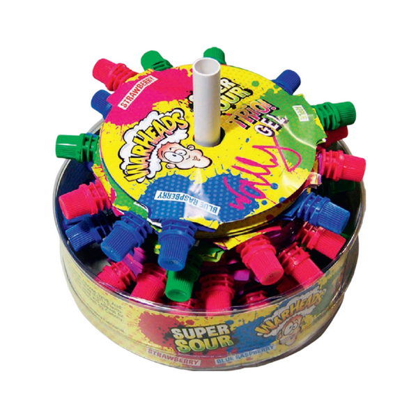 Warheads Super Sour Trio Gel x24 - Gel Trio Super Sour Warheads