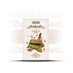 iConiksweet – Tablette de Chocolat Dubai - Kayadif Chocolat & Pistache