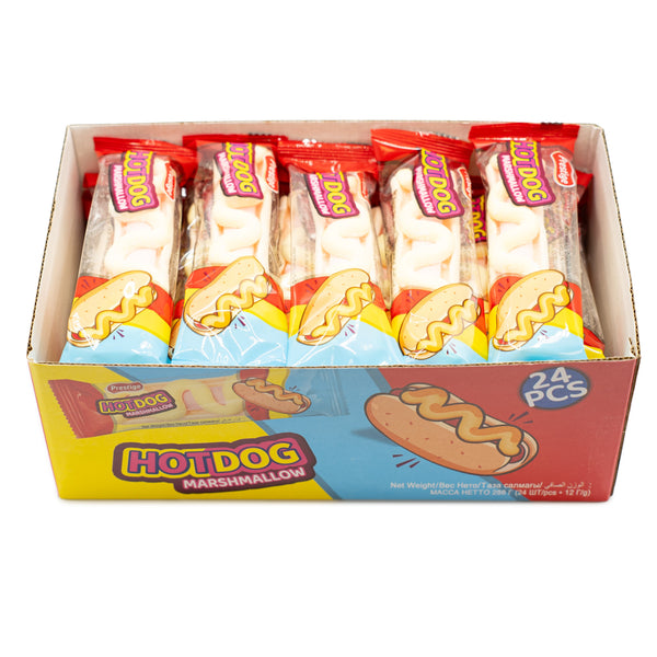 Prestige Hotdog Marshmallows 24x12g