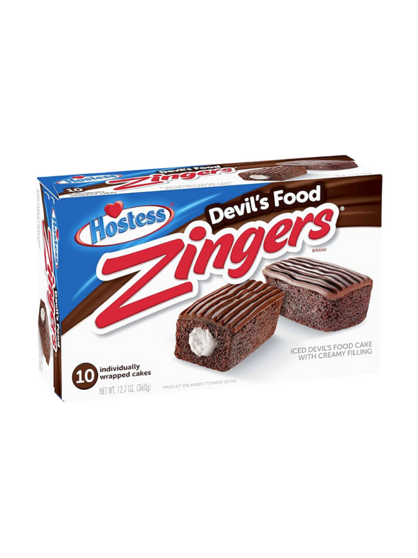Hostess Zingers Chocolate Iced Devil’s Food 6x360g