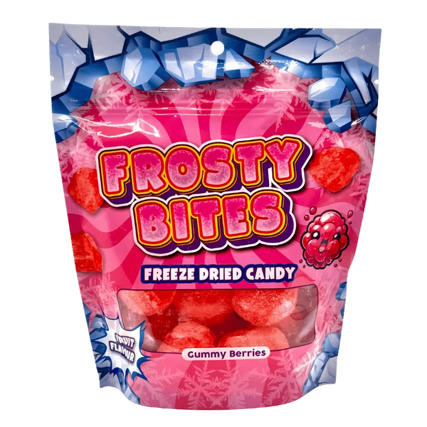 Frosty Bites Freeze Dried Candy Gummy Berries 24x50g - Bonbon lyophilisée