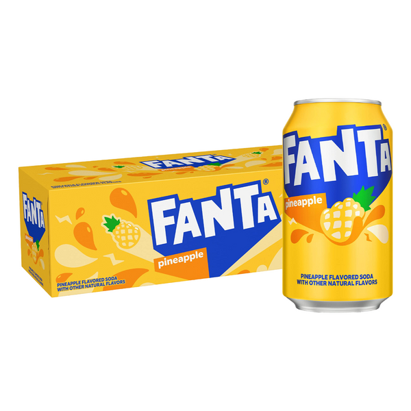 Fanta US Pineapple 12x355ml - Fanta US Ananas