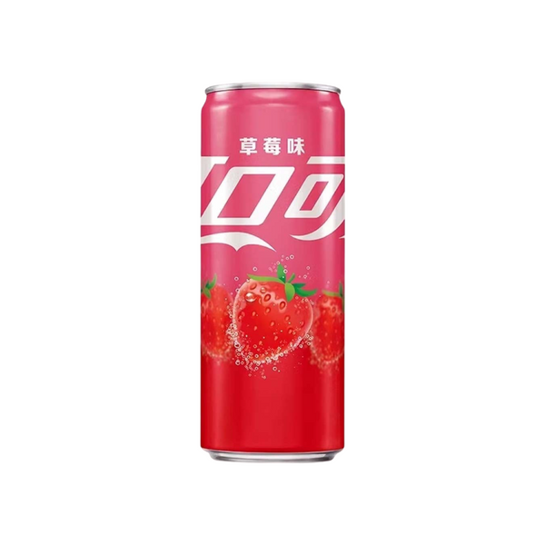 Coca Cola Strawberry China 24x330 ml - Coca Cola fraise de Chine