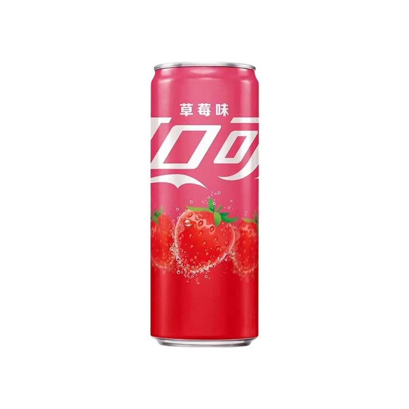 Coca Cola Strawberry China 24x330 ml - Coca Cola fraise de Chine