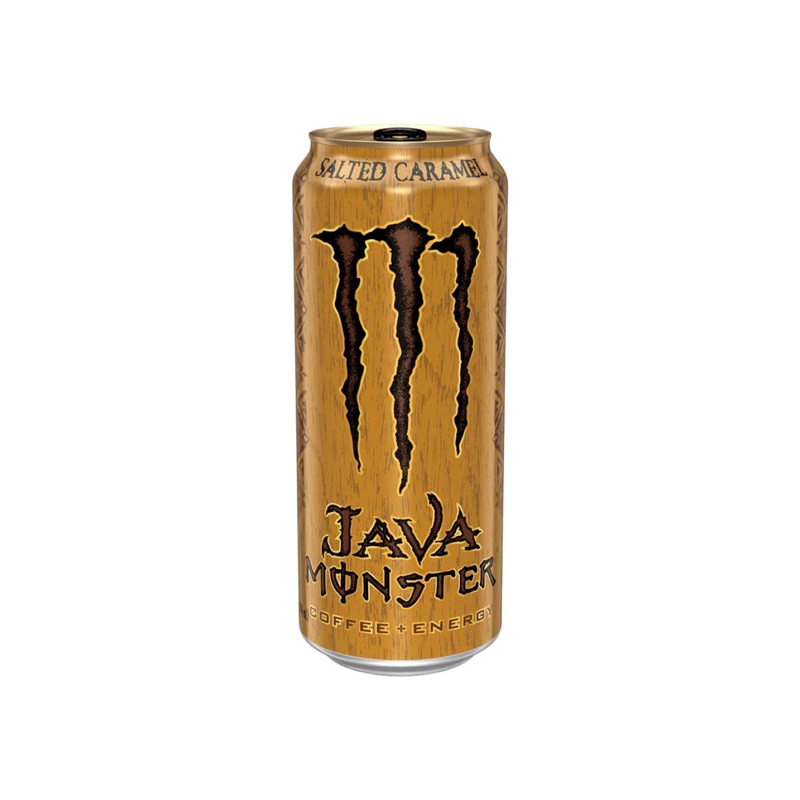 Java Monster Energy Salted Caramel 12x444ml - Java Monster Energy Café au Caramel Salé