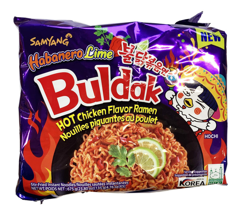 Buldak nouilles piquantes poulet x5