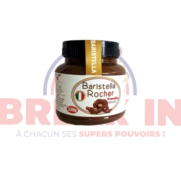 Baristella Rocher Crunchy - Pâte à Tartiner 330g