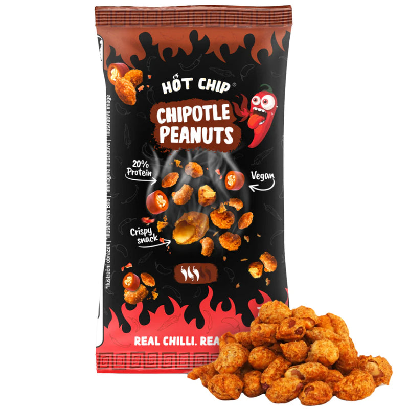 Hot chip chipotle peanuts
