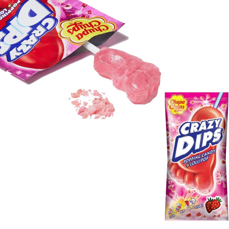Chupa Chups crazy Dips fraise