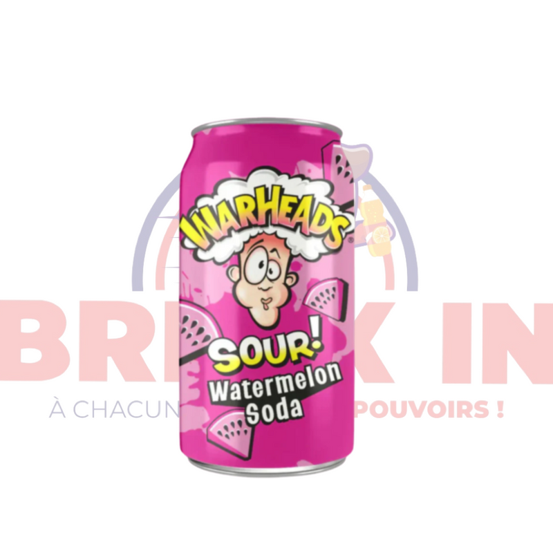 Warheads Sour Watermelon Soda