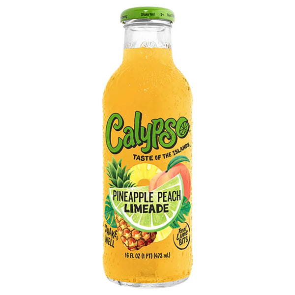 Calyspo Pineapple Peach Lemonade 12x473ml