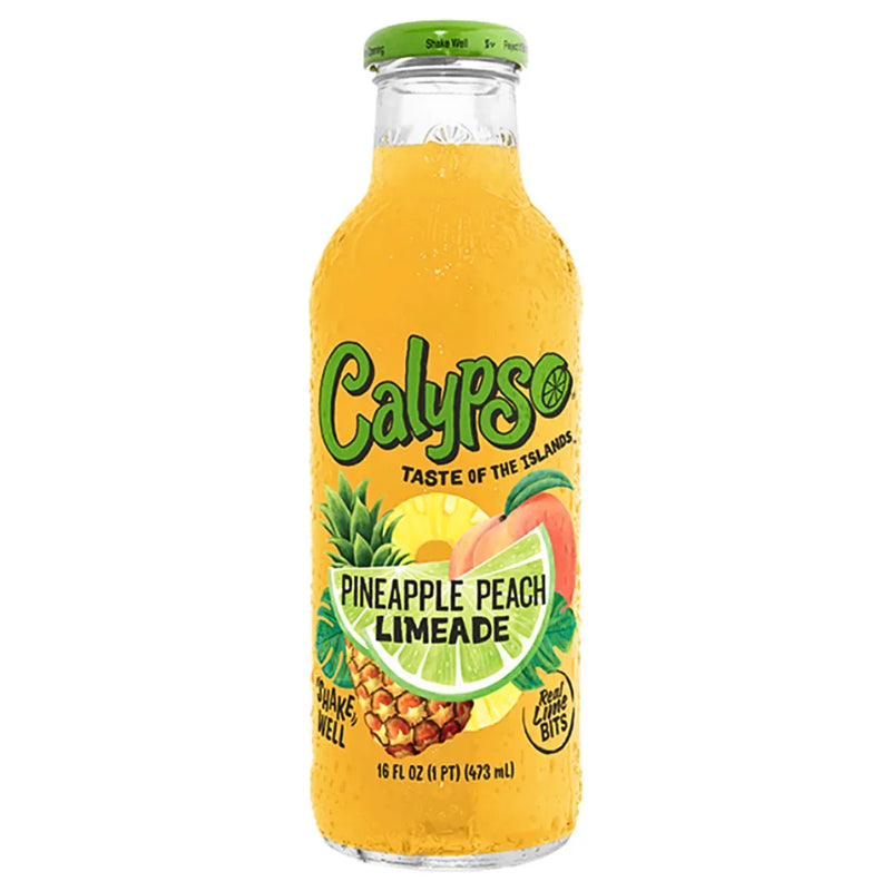 Calyspo Pineapple Peach Lemonade 12x473ml