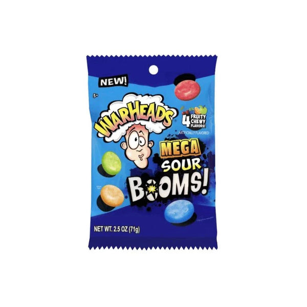 Warheads mega sour booms 11x71g