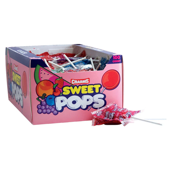 Charms sweet pops 100x18g