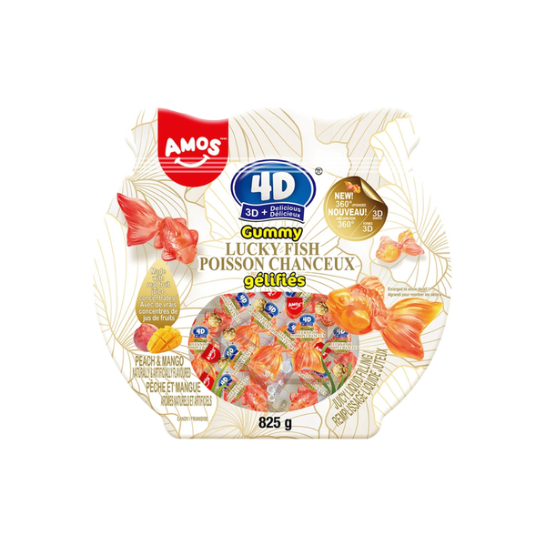 Amos 4D Gummy Lucky Fish 16 x 35g