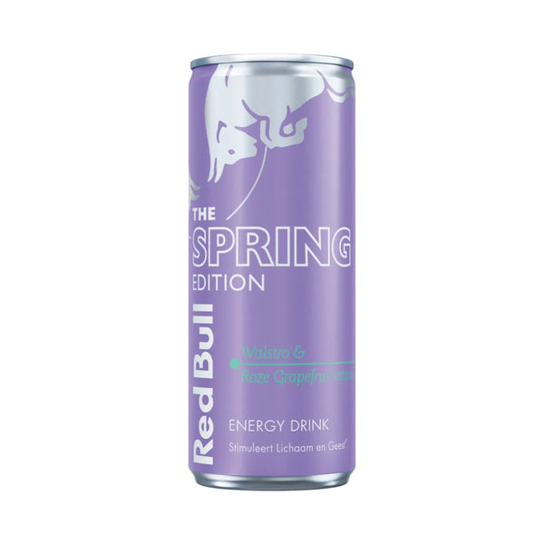 Red Bull Spring Édition Walstro & Roze Grapefruit Smaak