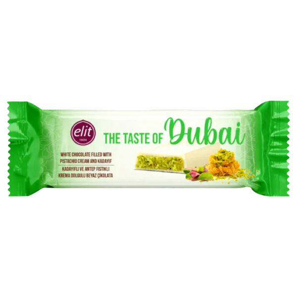 Elit The Taste of Dubai - White Chocolate Filled Pistachio Cream with Kadayif 1x30g