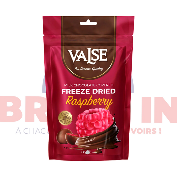 Valse Raspberry Freeze Dried Milk Chocolate Covered