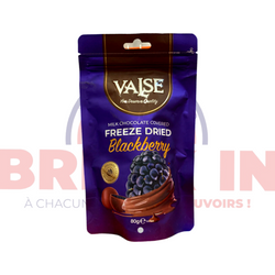 Valse Blackberry Freeze Dried Milk Chocolate Covered