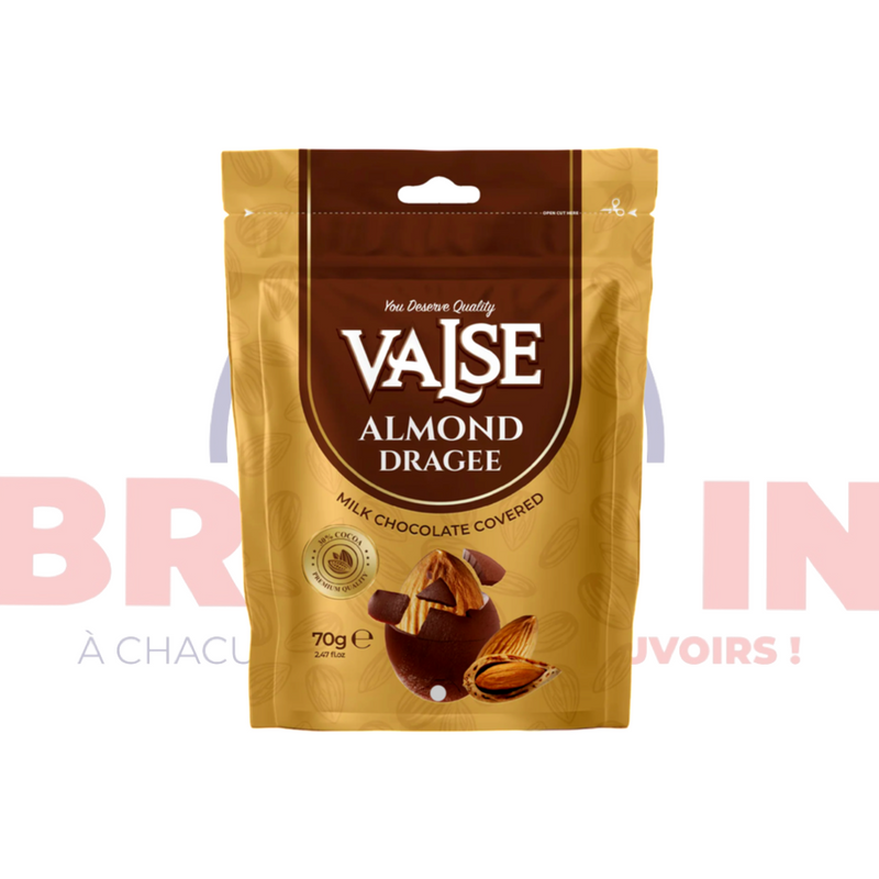 Valse Almond Dragee Milk Chocolate Covered