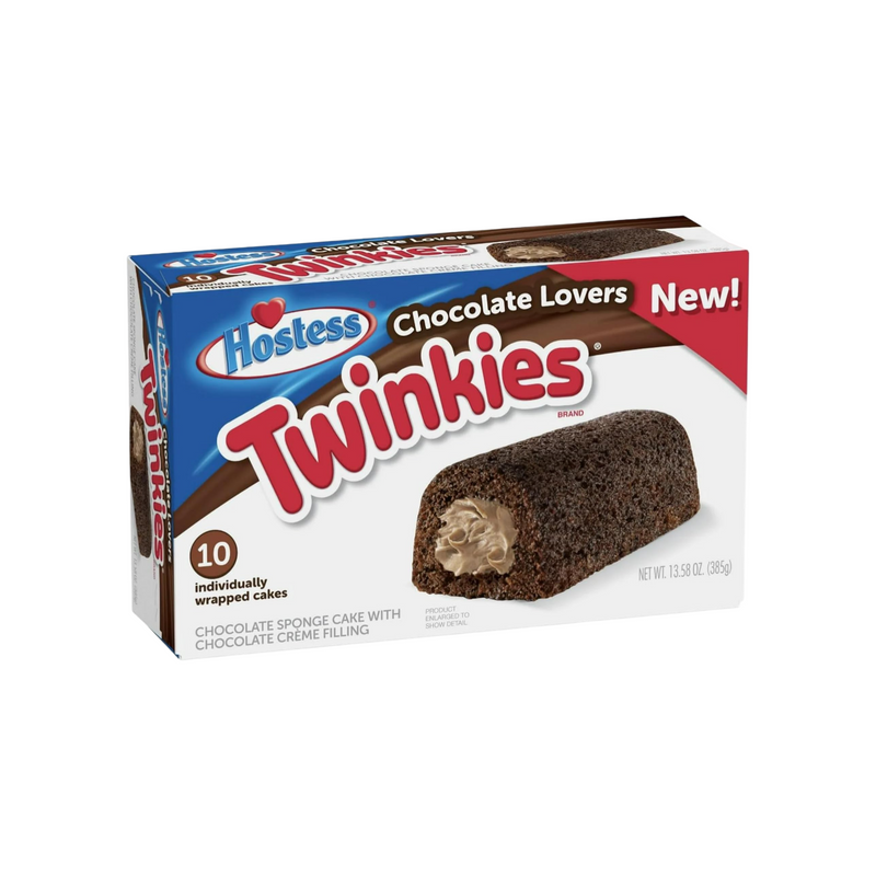 Hostess Twinkies Chocolate 6x10x385g - Hostess Twinkies Gateau au chocolat