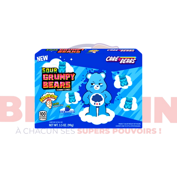Warheads Care Bears Blue Aspberry
