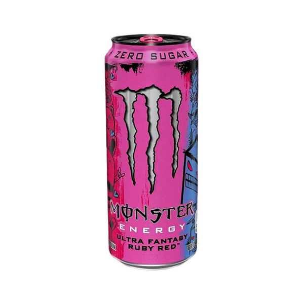 Monster Energy Ultra Fantasy Ruby Red 24x473ml - Monster Energy fantasy Rouge Rubis