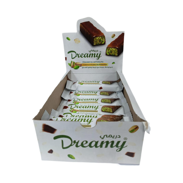 Dreamy Chocolat au lait Crème et Pistaches 24x37g
