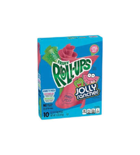 Fruit Roll-ups Jolly Rancher 10 x 141g - Roll-ups aux fruits Jolly Ran ...