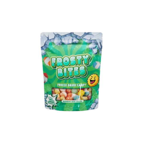 Frosty Bites Freeze Dried Candy Rainbow Sour Candy 24x76g - Bonbon lyophilisée